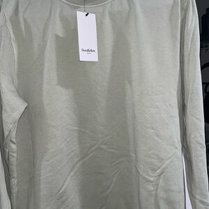Goodfellow & Co Sage Green Crew Neck Shirt